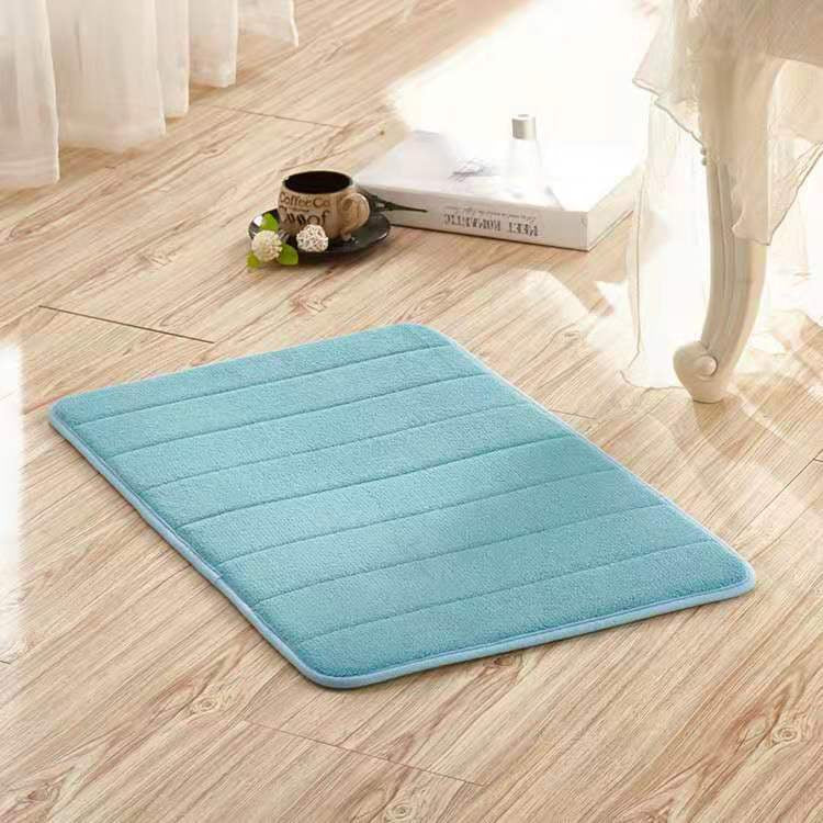 Water-absorbent bath mat