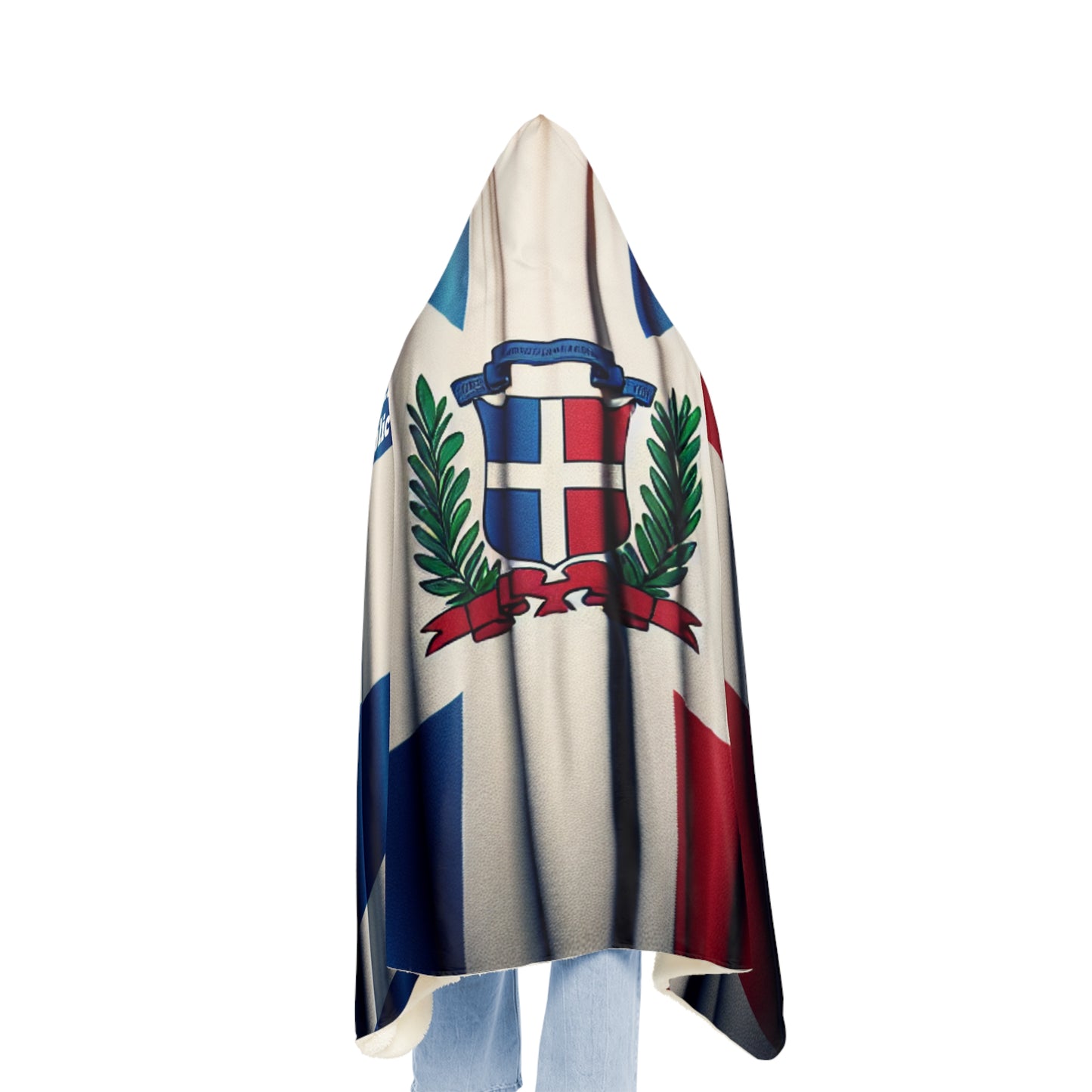 Dominican Republic-Inspired Snuggle Blanket - Cozy Sherpa Throw for Warmth and Style