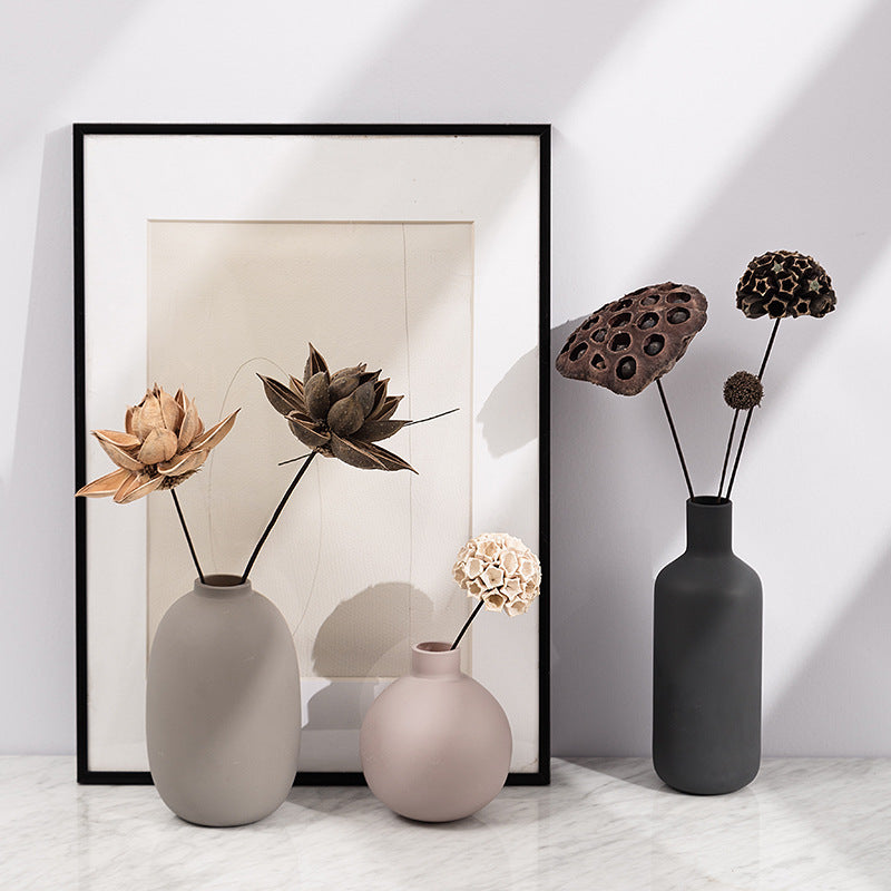 Morandi Color Ceramic Vase