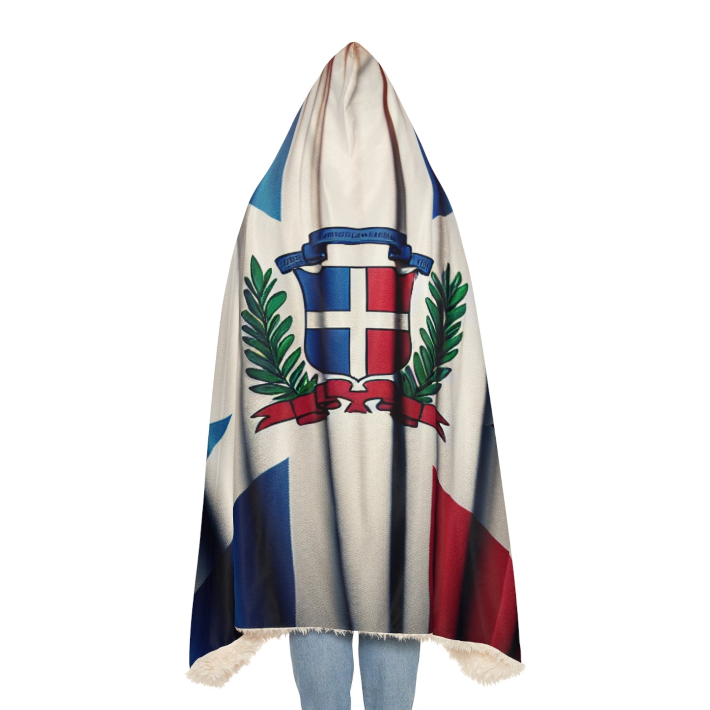 Dominican Republic-Inspired Snuggle Blanket - Cozy Sherpa Throw for Warmth and Style