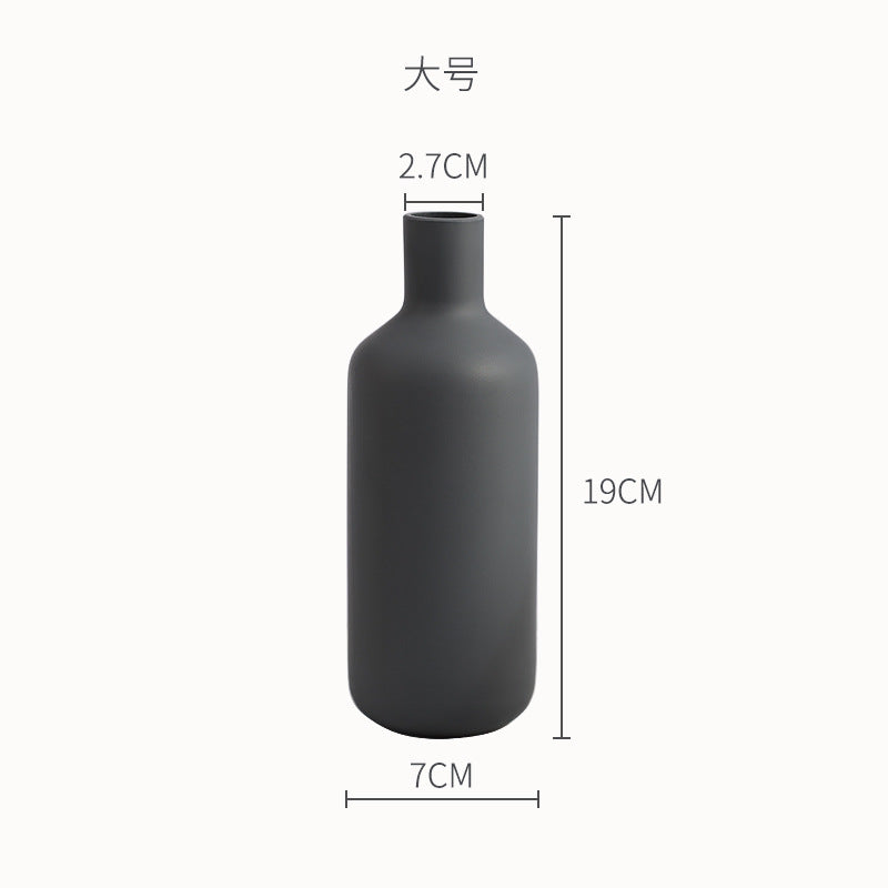 Morandi Color Ceramic Vase