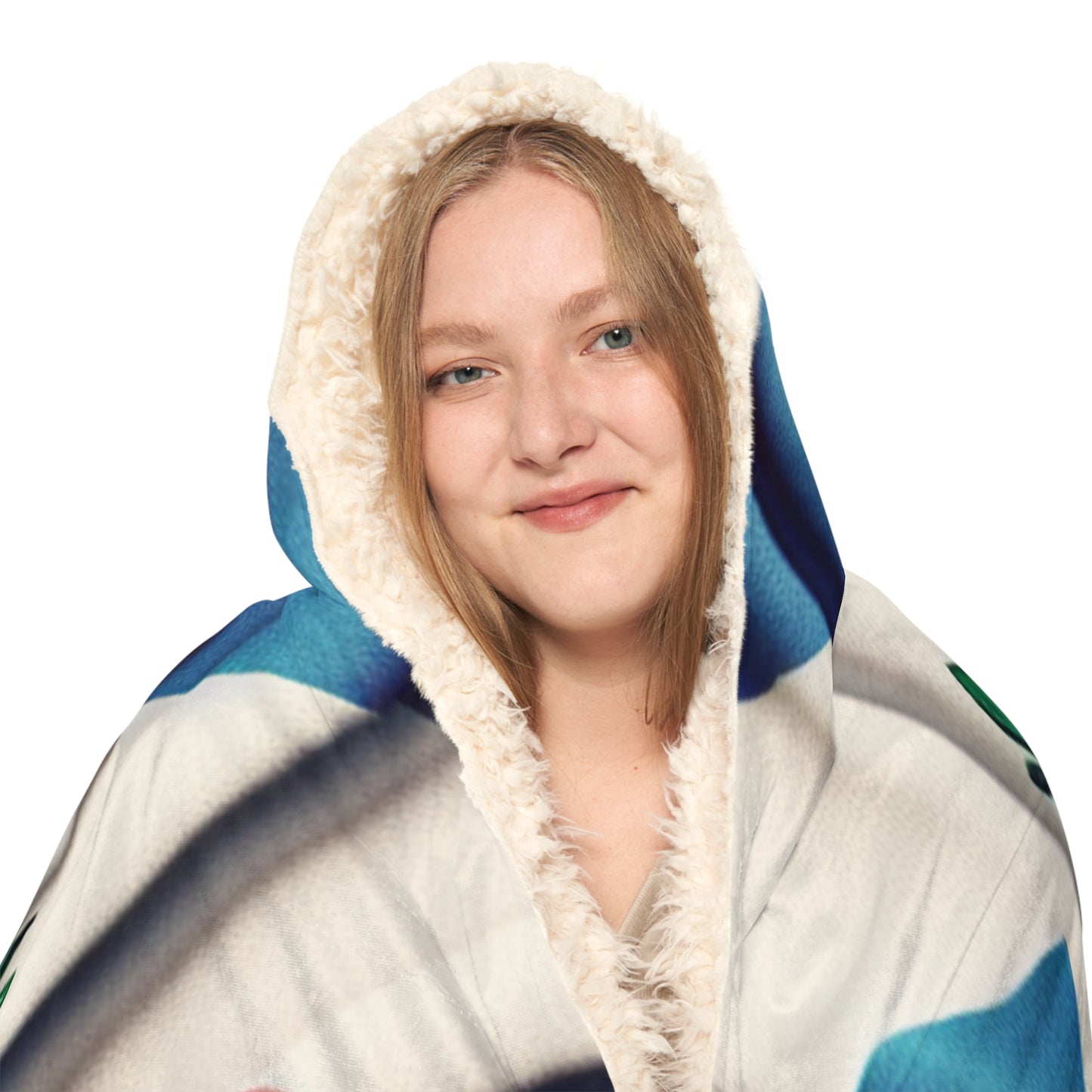 Dominican Republic-Inspired Snuggle Blanket - Cozy Sherpa Throw for Warmth and Style