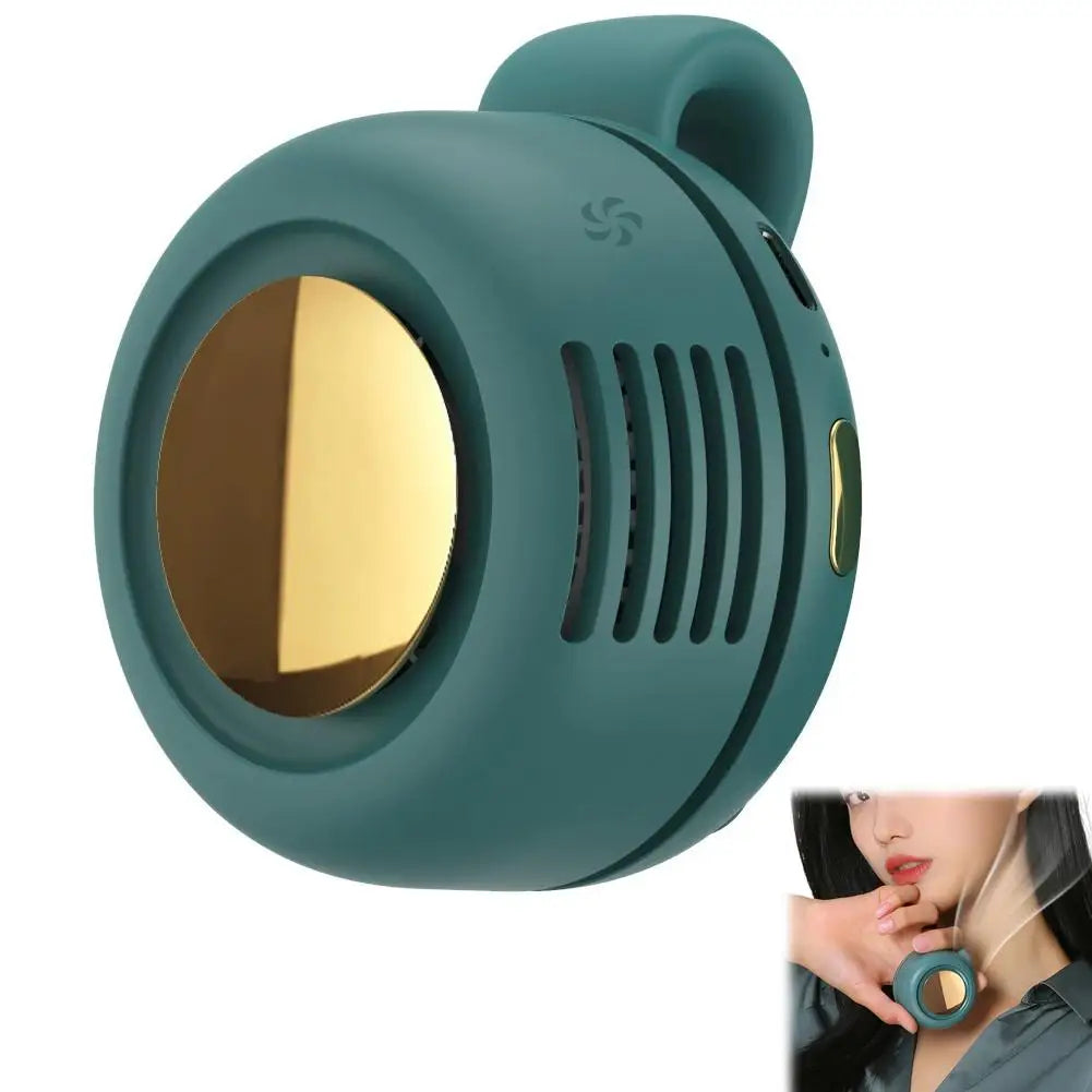 Mini Bladeless Clip-On Portable Fan