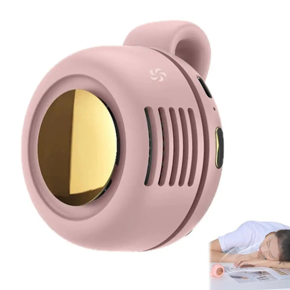 Mini Bladeless Clip-On Portable Fan