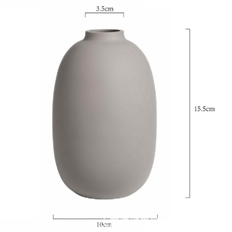 Morandi Color Ceramic Vase
