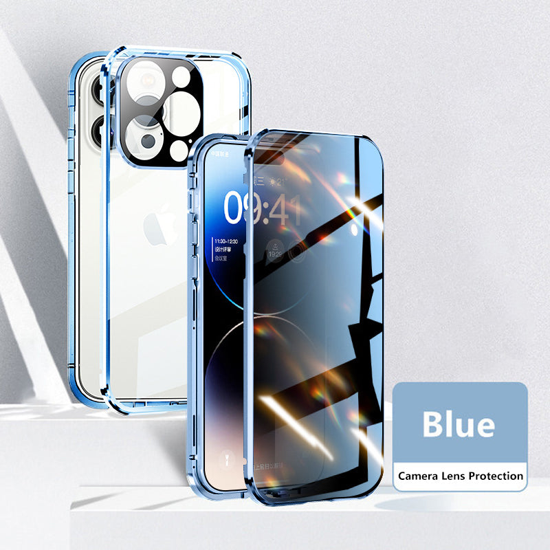 Anti-Peep Magnetic Adsorption Case for iPhone