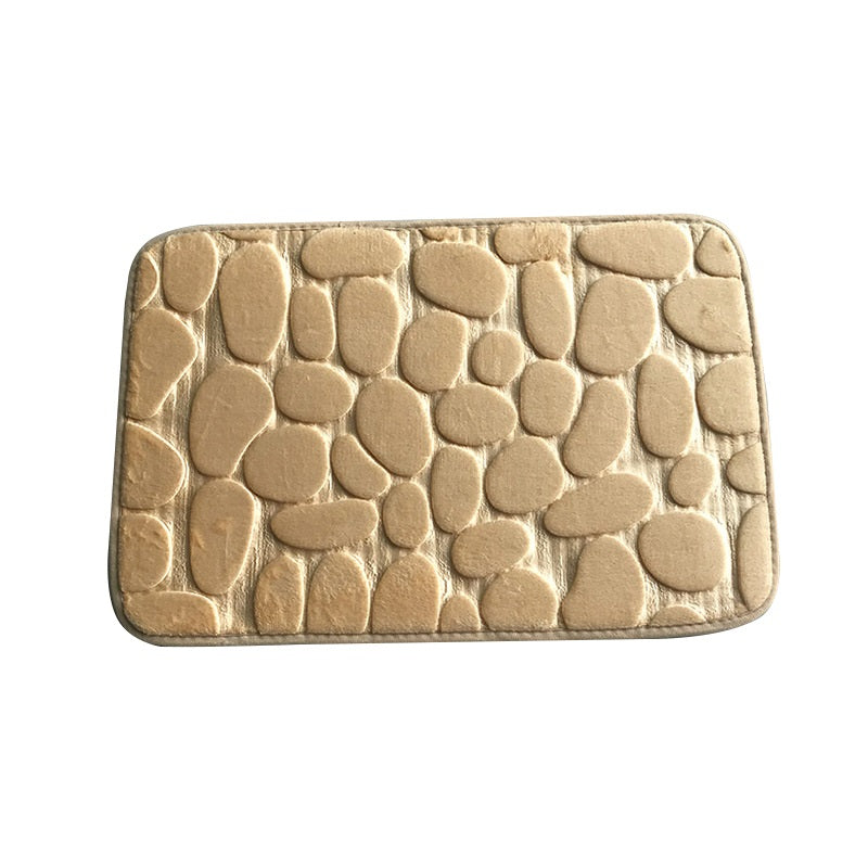 Water-absorbent bath mat