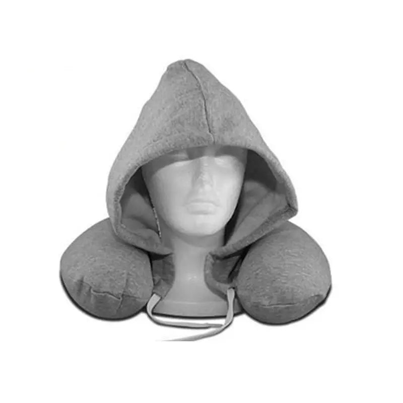 Travel Pillow with Hood