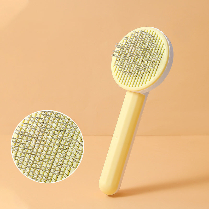 Self-cleaning Animal Brush