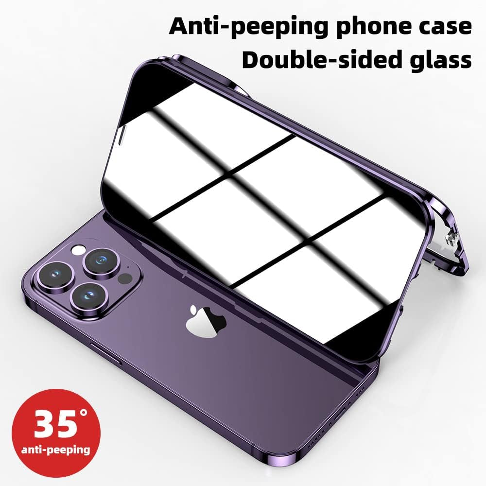 Anti-Peep Magnetic Adsorption Case for iPhone