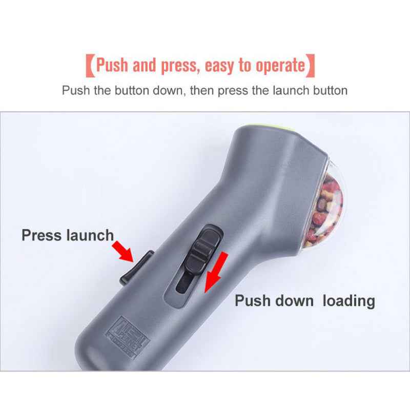 Dog treat gun