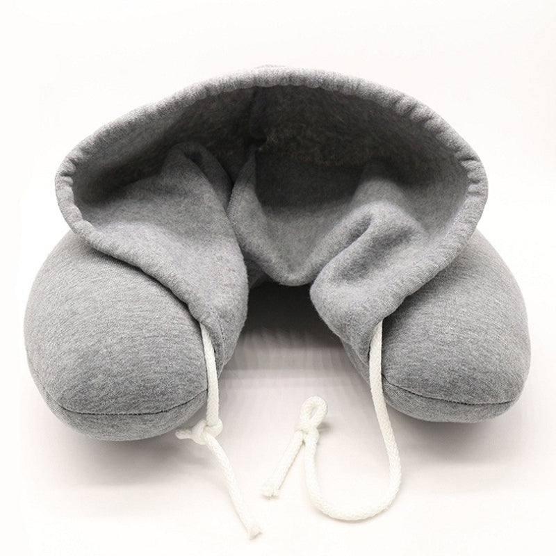 Travel Pillow with Hood