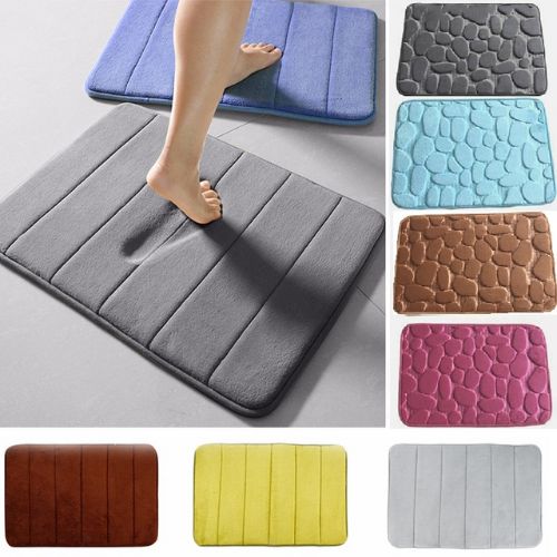 Water-absorbent bath mat