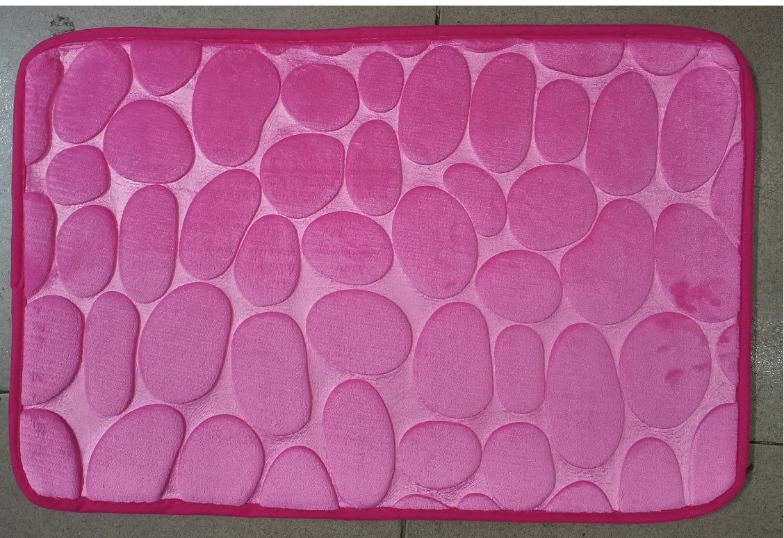 Water-absorbent bath mat