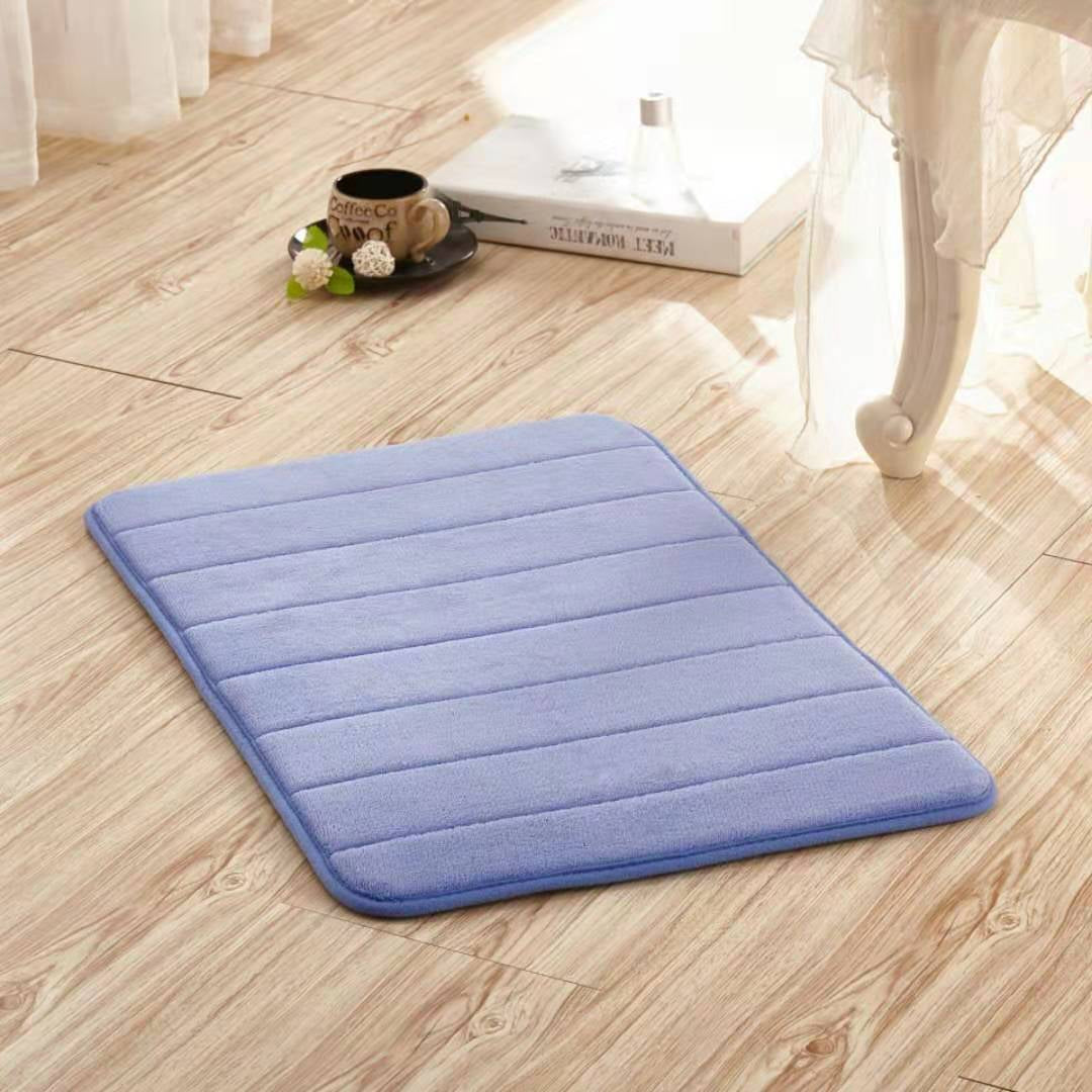 Water-absorbent bath mat
