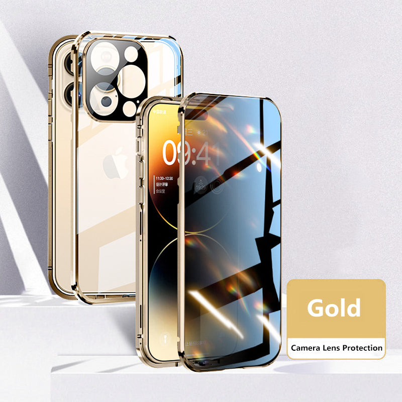 Anti-Peep Magnetic Adsorption Case for iPhone