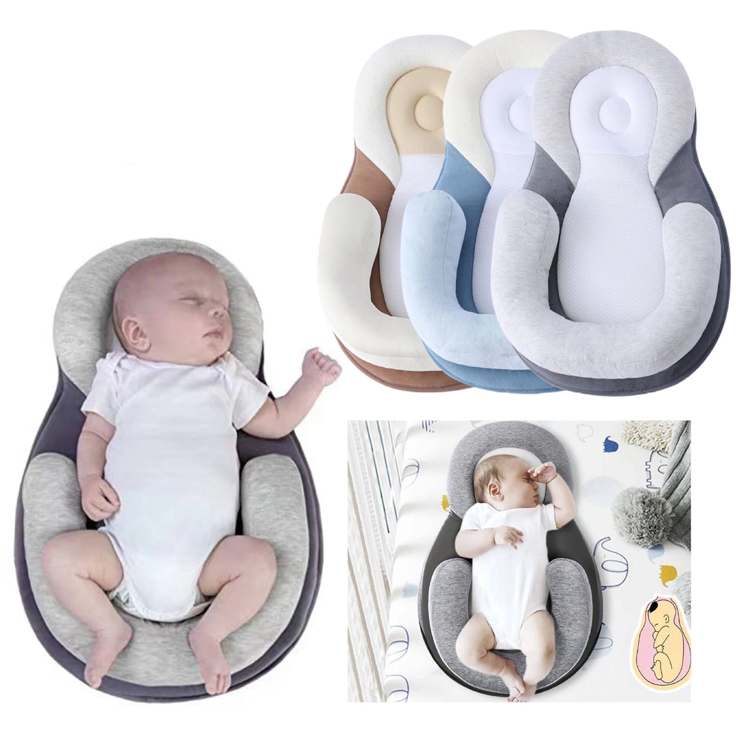 Anti-Roll Cushion for Babies