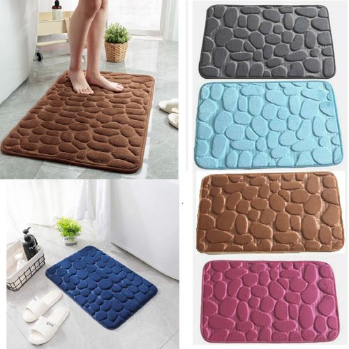 Water-absorbent bath mat