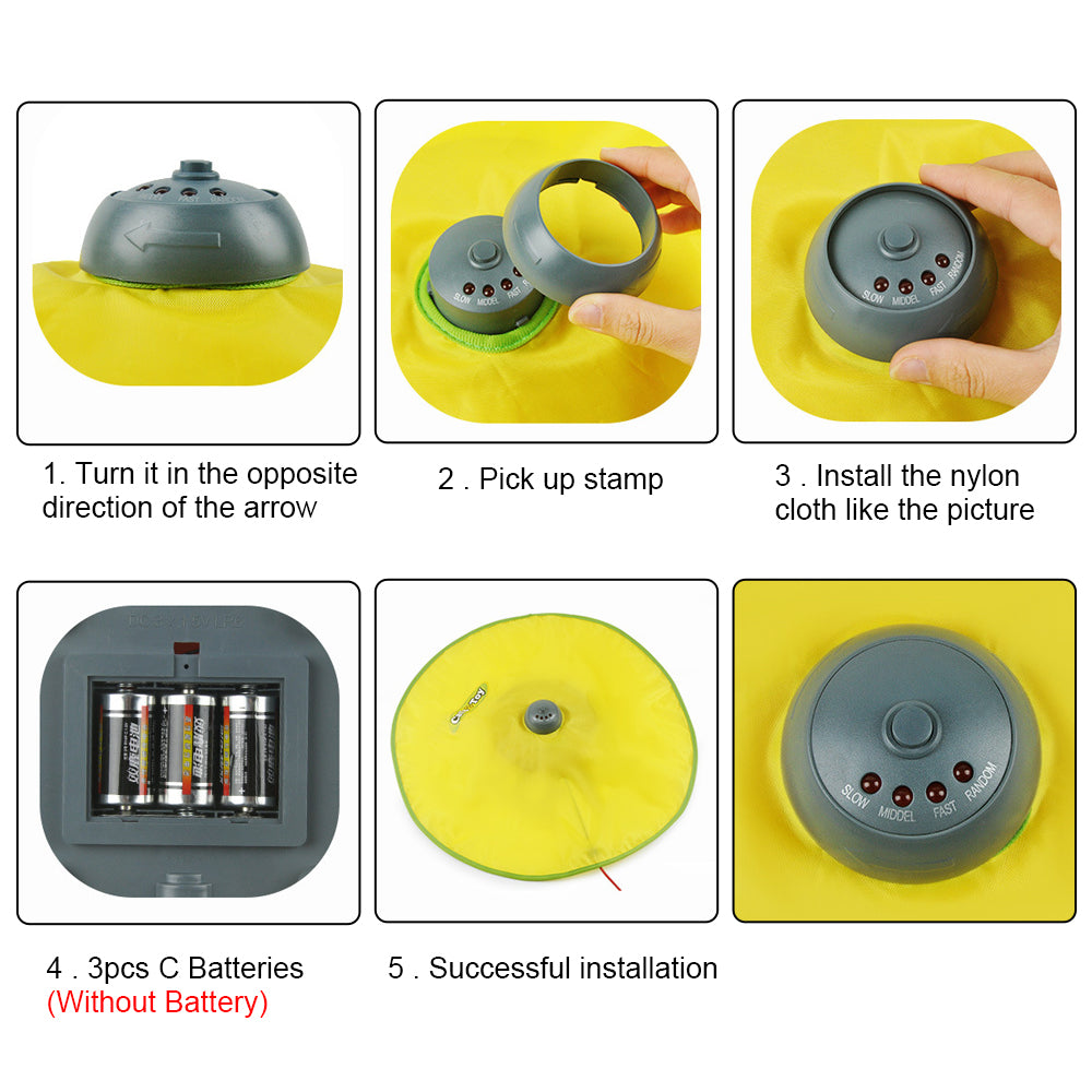 Interactive Pet Toy - 4 speeds