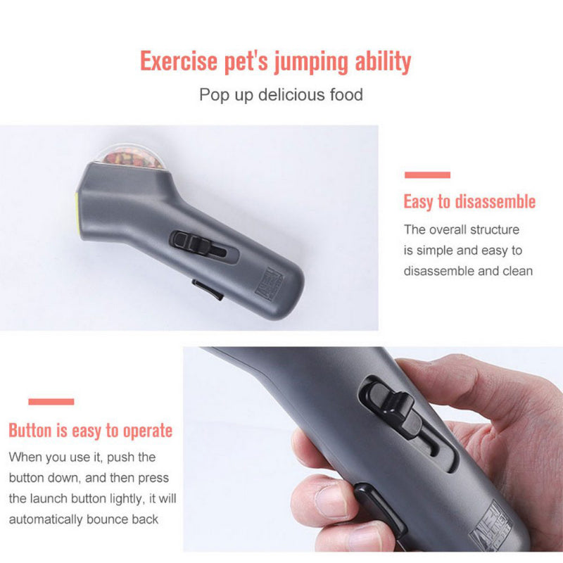 Dog treat gun