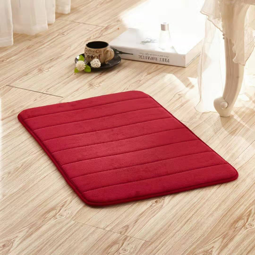 Water-absorbent bath mat