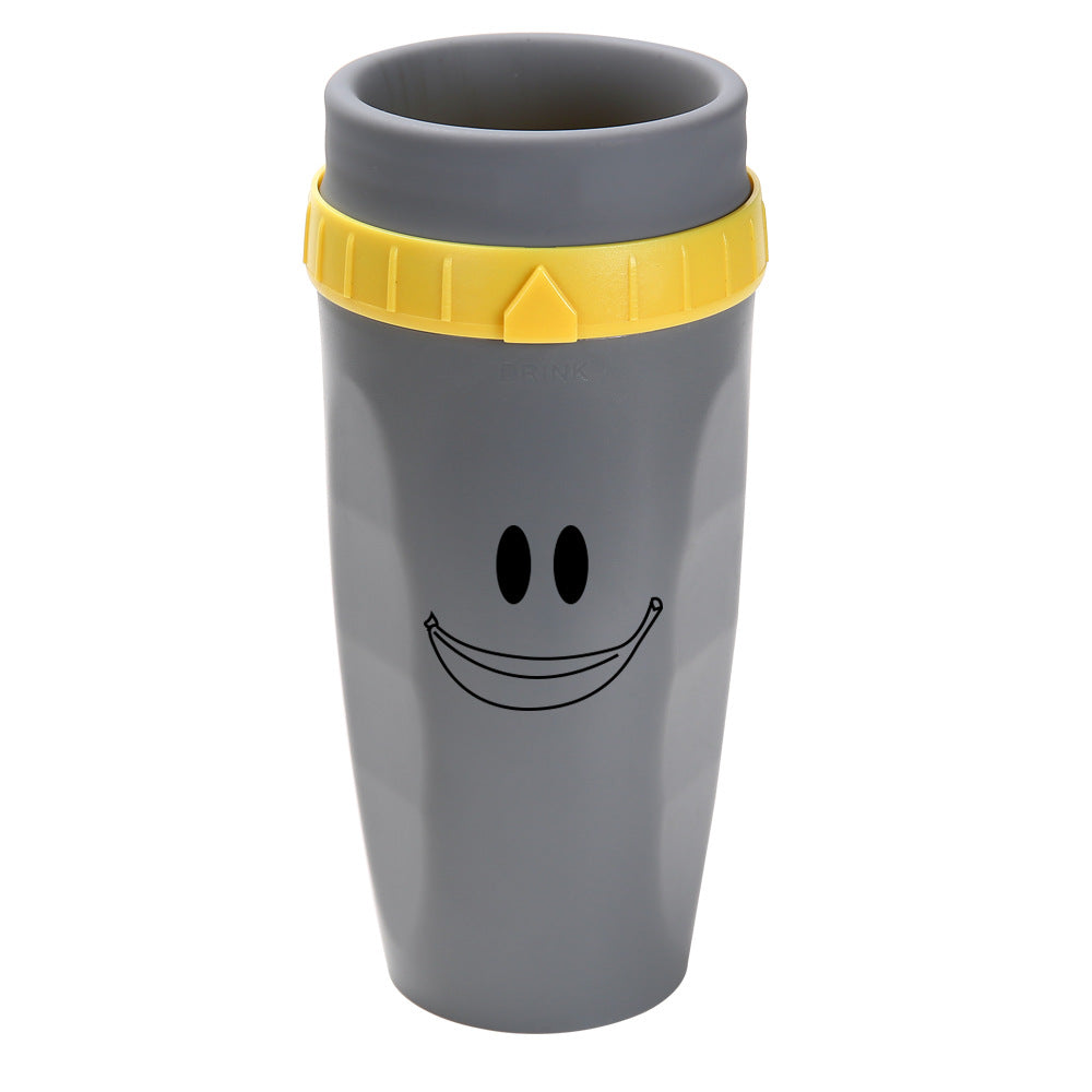 Coffee cup with rotating lid