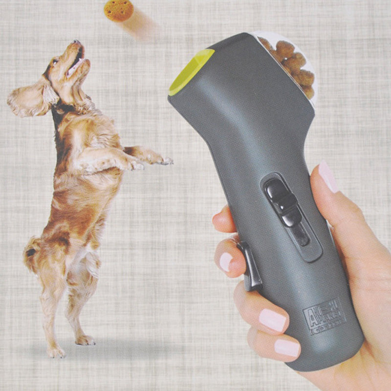 Dog treat gun