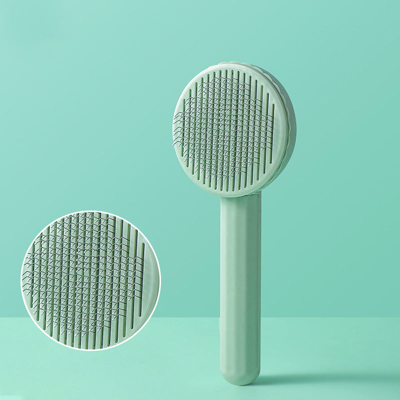 Self-cleaning Animal Brush