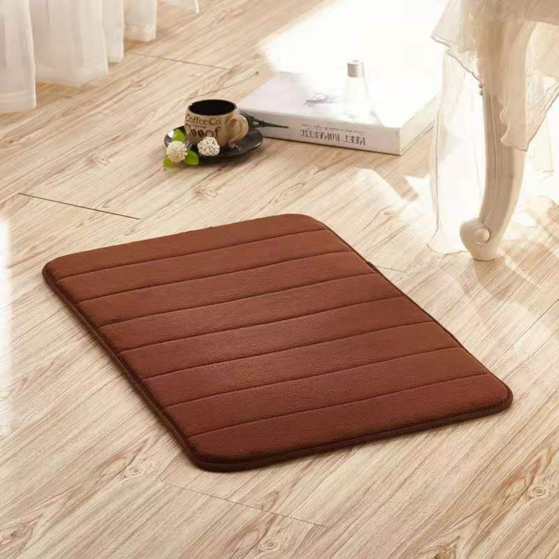 Water-absorbent bath mat