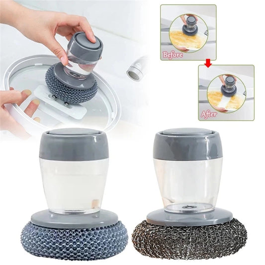 Hand Brush with Soap Dispenser