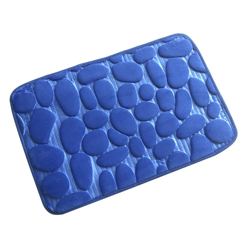 Water-absorbent bath mat